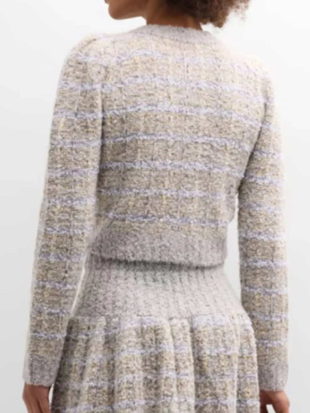 LoveShackFancy Saxon Crop Cardigan